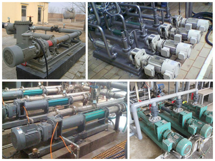 單(dān)螺杆泵使用現場(chǎng)