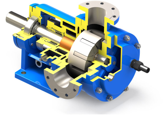 高(gāo)粘度泵結構(gou)圖